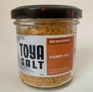 Meersalz mit Curry Ku - Toya Salt Switzerland