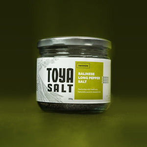 Smoked Balinese Long Pepper Salt - Toya Salt