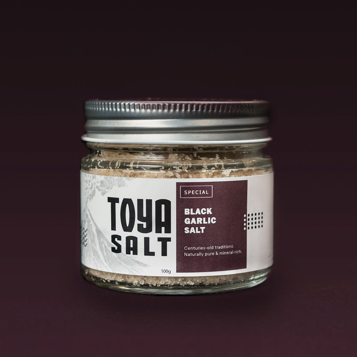 Black Garlic Salt - Toya Salt