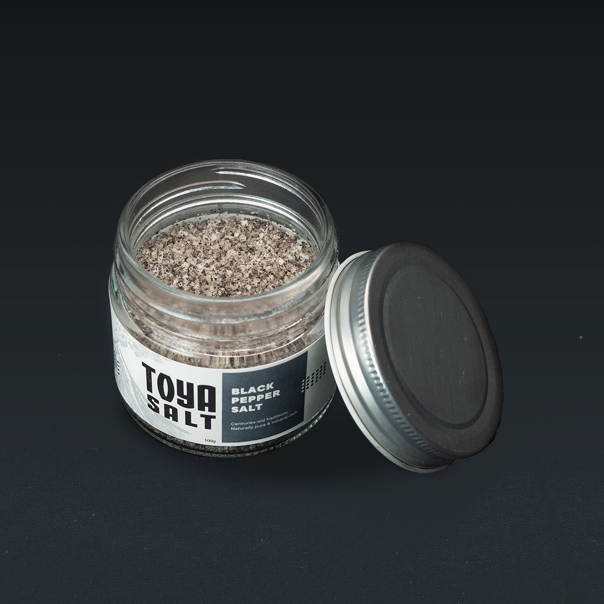 Black Pepper Salt - Toya Salt