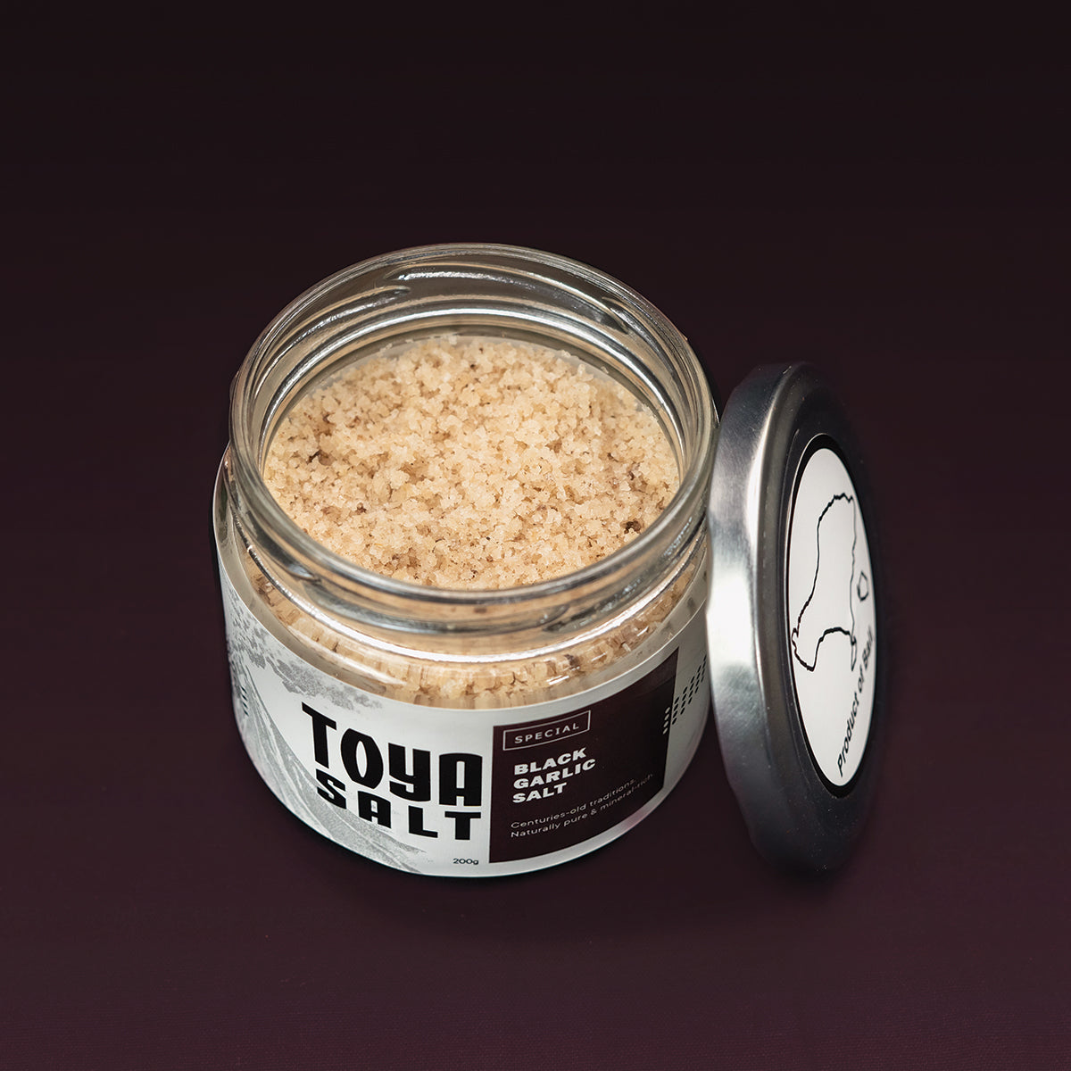 Black Garlic Salt - Toya Salt