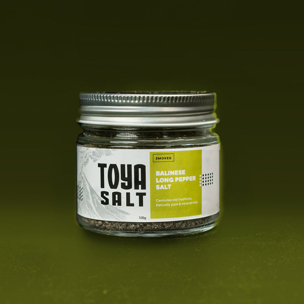 Smoked Balinese Long Pepper Salt - Toya Salt